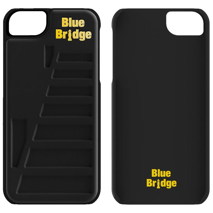 Поликарбонатов кейс за iPhone 5, iPhone 5S, iPhone SE - Blue Bridge Golden Nugget Case (черен със златисто лого) | JAR Computers Поликарбонатов кейс за iPhone 5, iPhone 5S, iPhone SE - Blue Bridge Golden Nugget Case (черен със златисто лого)