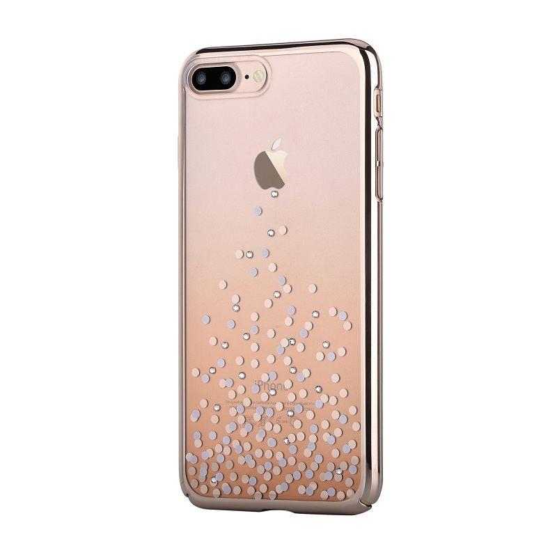 Поликарбонатов кейс за iPhone SE (2022), iPhone SE (2020), iPhone 8, iPhone 7 (с кристали Сваровски) - Comma Unique Polka 360 Case (златист) | JAR Computers Поликарбонатов кейс за iPhone SE (2022), iPhone SE (2020), iPhone 8, iPhone 7 (с кристали Сваровски) - Comma Unique Polka 360 Case (златист)
