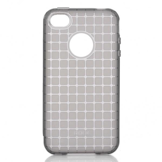 Силиконов кейс за iPhone 4/4S - Rock Magic Case (черен-прозрачен) | JAR Computers Силиконов кейс за iPhone 4/4S - Rock Magic Case (черен-прозрачен)