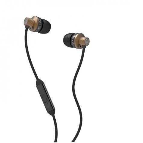 Слушалки с микрофон за iPhone и мобилни устройства - SkullCandy Titan (черен-мед) | JAR Computers Слушалки с микрофон за iPhone и мобилни устройства - SkullCandy Titan (черен-мед)