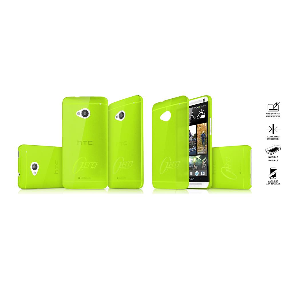 Ултра-тънък (0.30 мм) кейс за HTC ONE M7 - Itskins Zero.3 (зелен) | JAR Computers Ултра-тънък (0.30 мм) кейс за HTC ONE M7 - Itskins Zero.3 (зелен)