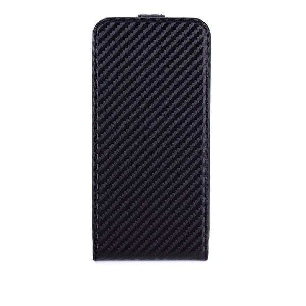 Вертикален кожен калъф за iPhone 6 Plus, iPhone 6S Plus - Xqisit Flipcover Case Carbon (карбонов) | JAR Computers Вертикален кожен калъф за iPhone 6 Plus, iPhone 6S Plus - Xqisit Flipcover Case Carbon (карбонов)