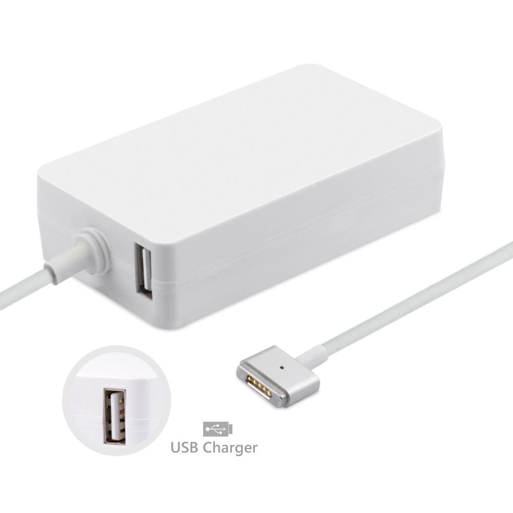 Захранване за MacBook Air и USB изход за зареждане на мобилни устройства - MicroBattery 45W MagSafe 2 Power Adapter EU | JAR Computers Захранване за MacBook Air и USB изход за зареждане на мобилни устройства - MicroBattery 45W MagSafe 2 Power Adapter EU