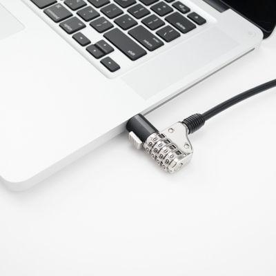 Заключващ механизъм с код за отключване за Macbook и преносими компютри - Maclocks Laptop Lock Security Solution with 4-Dial Combination Lock | JAR Computers Заключващ механизъм с код за отключване за Macbook и преносими компютри - Maclocks Laptop Lock Security Solution with 4-Dial Combination Lock