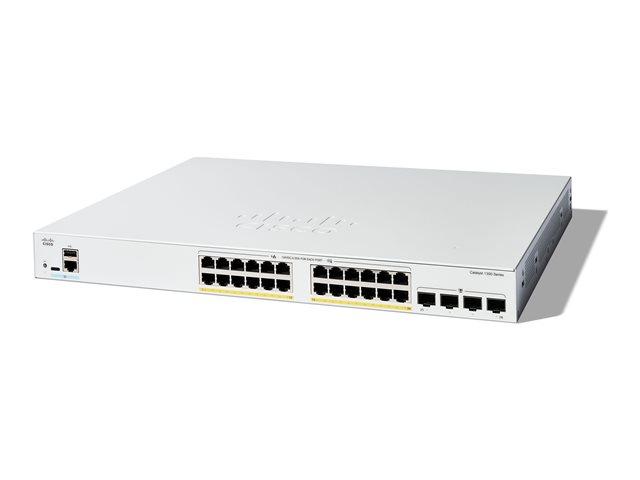 CISCO Catalyst 1300 24-port GE Full PoE 4x1G SFP (P)