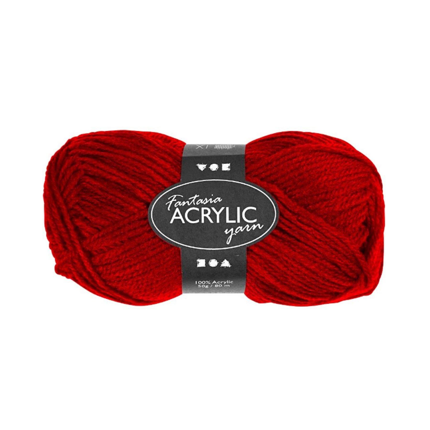 Creativ Company Прежда, 50 g, червена | JAR Computers Creativ Company Прежда, 50 g, червена