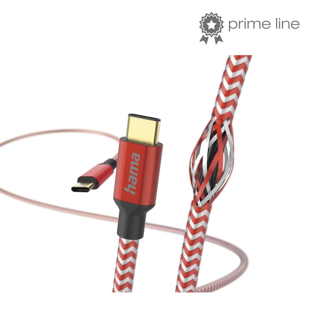 Hama Reflective USB кабел USB 2.0 1,5 м USB C 0,48 Гбит/с Червен | JAR Computers Hama Reflective USB кабел USB 2.0 1,5 м USB C 0,48 Гбит/с Червен