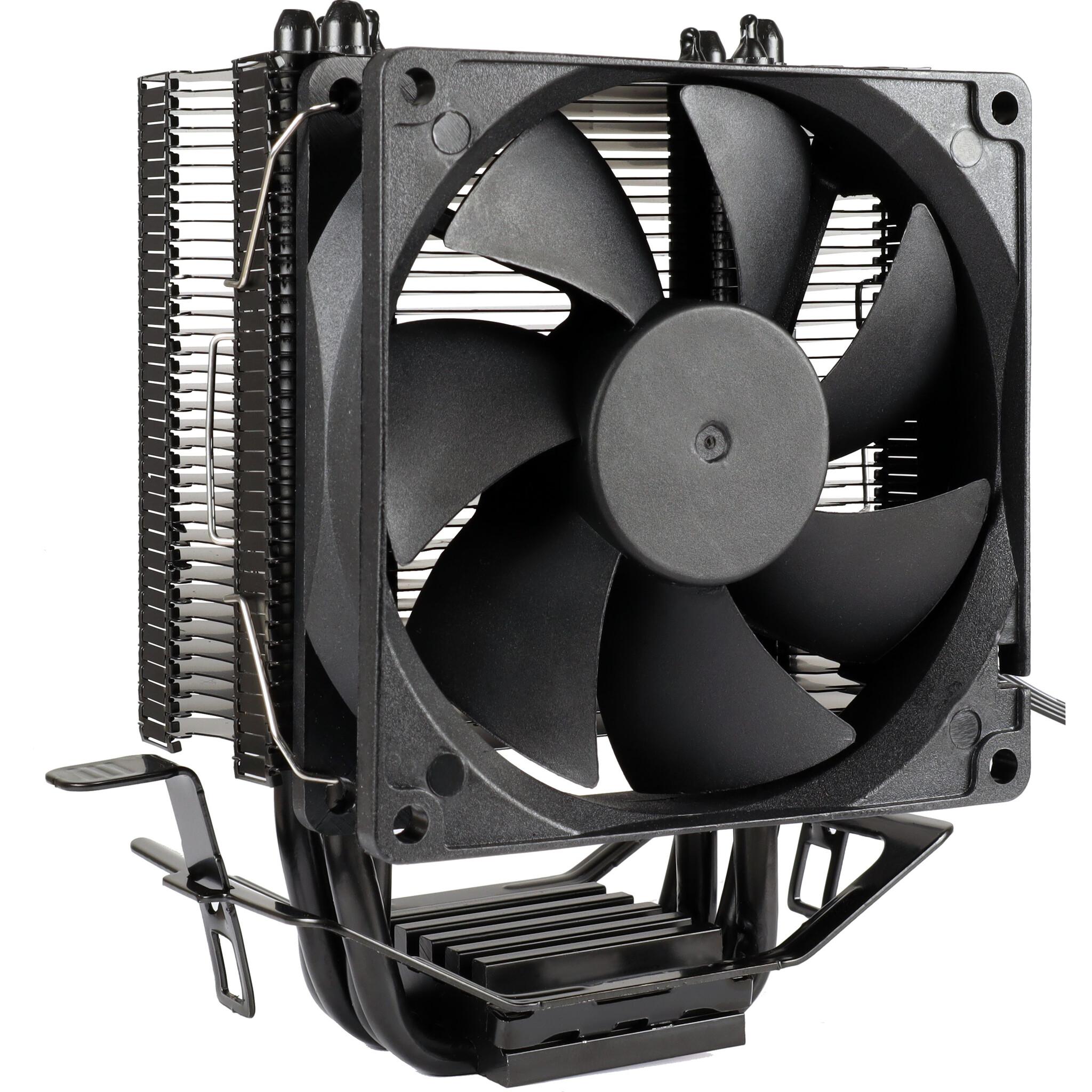 Inter-Tech 4P90 Bulk Процесор Въздушен охладител 9,2 см Черен 1 броя | JAR Computers Inter-Tech 4P90 Bulk Процесор Въздушен охладител 9,2 см Черен 1 броя