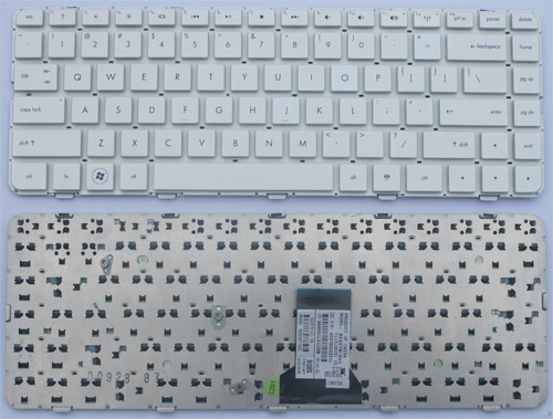 Клавиатура за лаптоп HP Pavilion DV5-2040 DM4-1000 Бяла Без рамка | JAR Computers Клавиатура за лаптоп HP Pavilion DV5-2040 DM4-1000 Бяла Без рамка