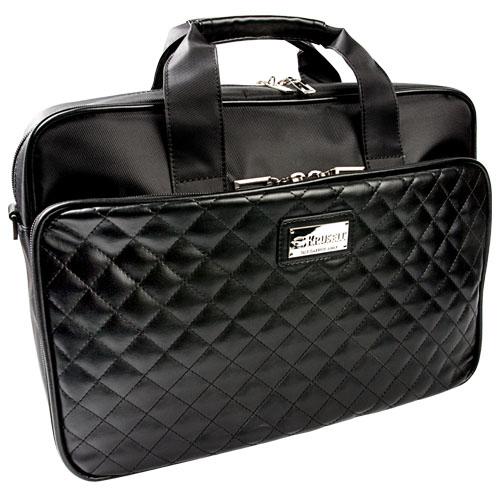 Кожена чанта за преносими компютри до 15.4 инча - Krusell Avenyn Laptop Bag (черна) | JAR Computers Кожена чанта за преносими компютри до 15.4 инча - Krusell Avenyn Laptop Bag (черна)