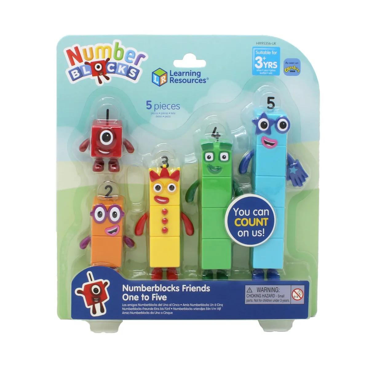 Learning Resources Комплект фигури за броене Numberblocks, от 1 до 5 | JAR Computers Learning Resources Комплект фигури за броене Numberblocks, от 1 до 5