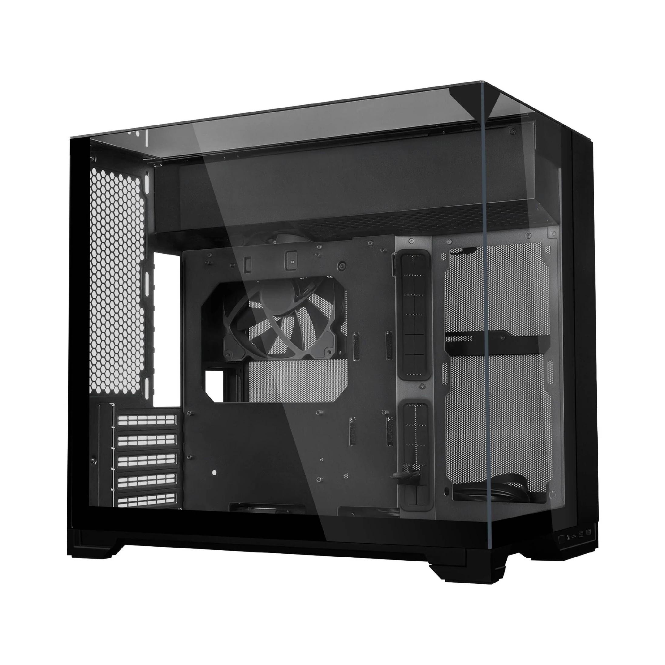 Lian Li кутия Case mATX - O11 Vision-M - Black | JAR Computers Lian Li кутия Case mATX - O11 Vision-M - Black