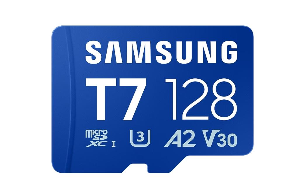 Samsung 128GB micro SD Card T7 UHS-I Transfer Speed up to 170MB/s Class 10 U3 V30 A2 | JAR Computers Samsung 128GB micro SD Card T7 UHS-I Transfer Speed up to 170MB/s Class 10 U3 V30 A2