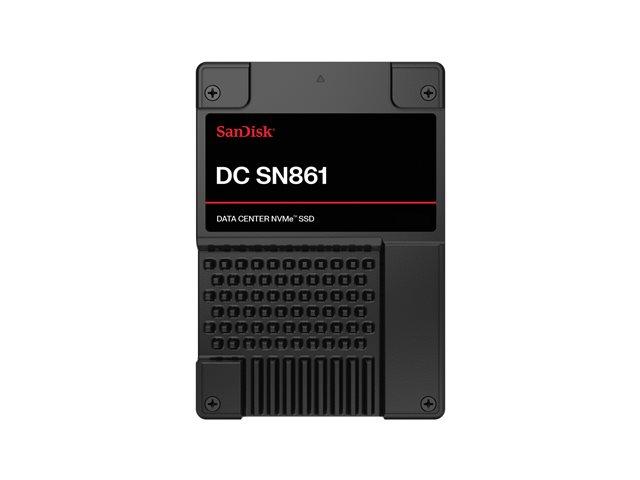 SANDISK Ultrastar DC SN861 NVMe SSD 1.6TB PCIe Gen5x4 U.2 ISE | JAR Computers SANDISK Ultrastar DC SN861 NVMe SSD 1.6TB PCIe Gen5x4 U.2 ISE