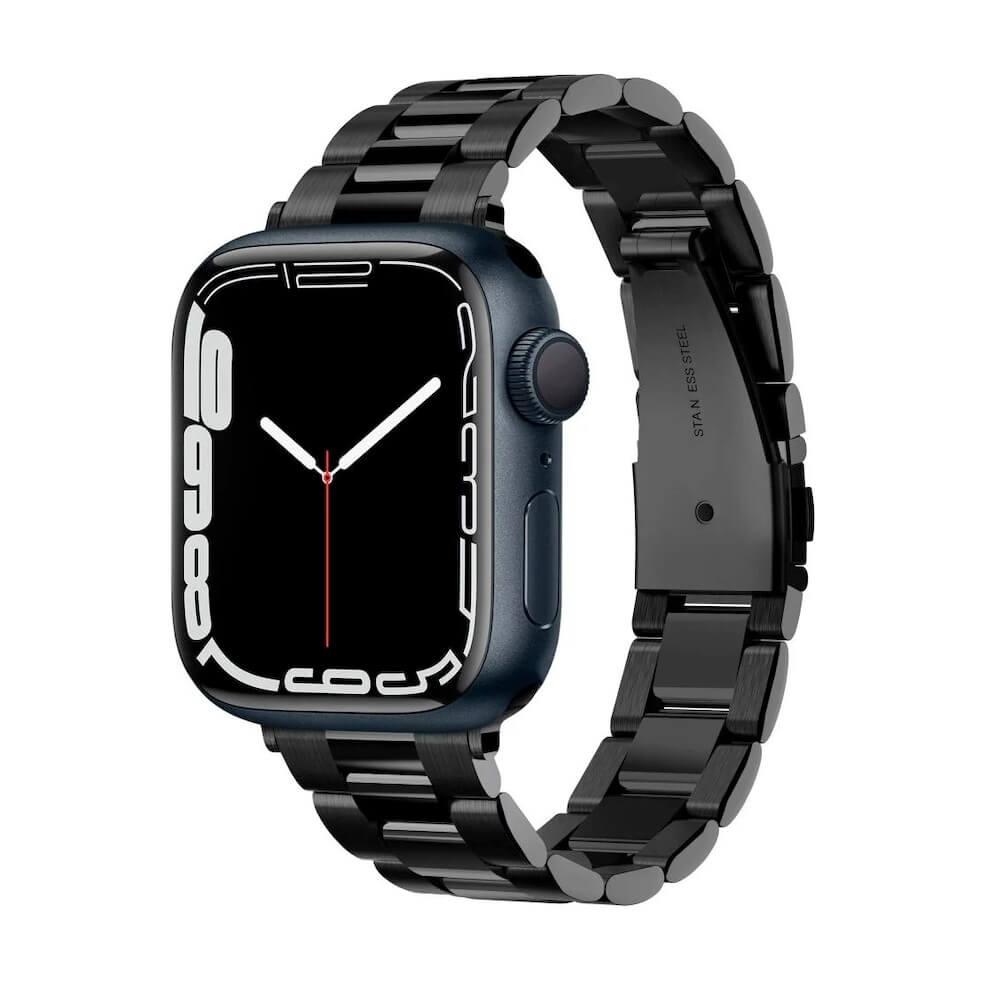 Стоманена каишка за Apple Watch 38мм, 40мм, 41мм, 42мм (2024) (черен) - Spigen Modern Fit Band (нарушена опаковка) | JAR Computers Стоманена каишка за Apple Watch 38мм, 40мм, 41мм, 42мм (2024) (черен) - Spigen Modern Fit Band (нарушена опаковка)