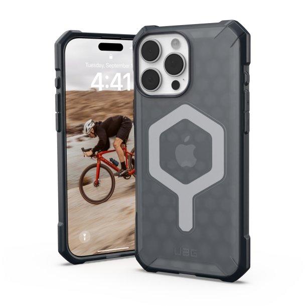 Удароустойчив силиконов калъф с MagSafe за iPhone 15 Pro Max (сив) - Urban Armor Gear Essential Armor MagSafe Case (bulk) | JAR Computers Удароустойчив силиконов калъф с MagSafe за iPhone 15 Pro Max (сив) - Urban Armor Gear Essential Armor MagSafe Case (bulk)