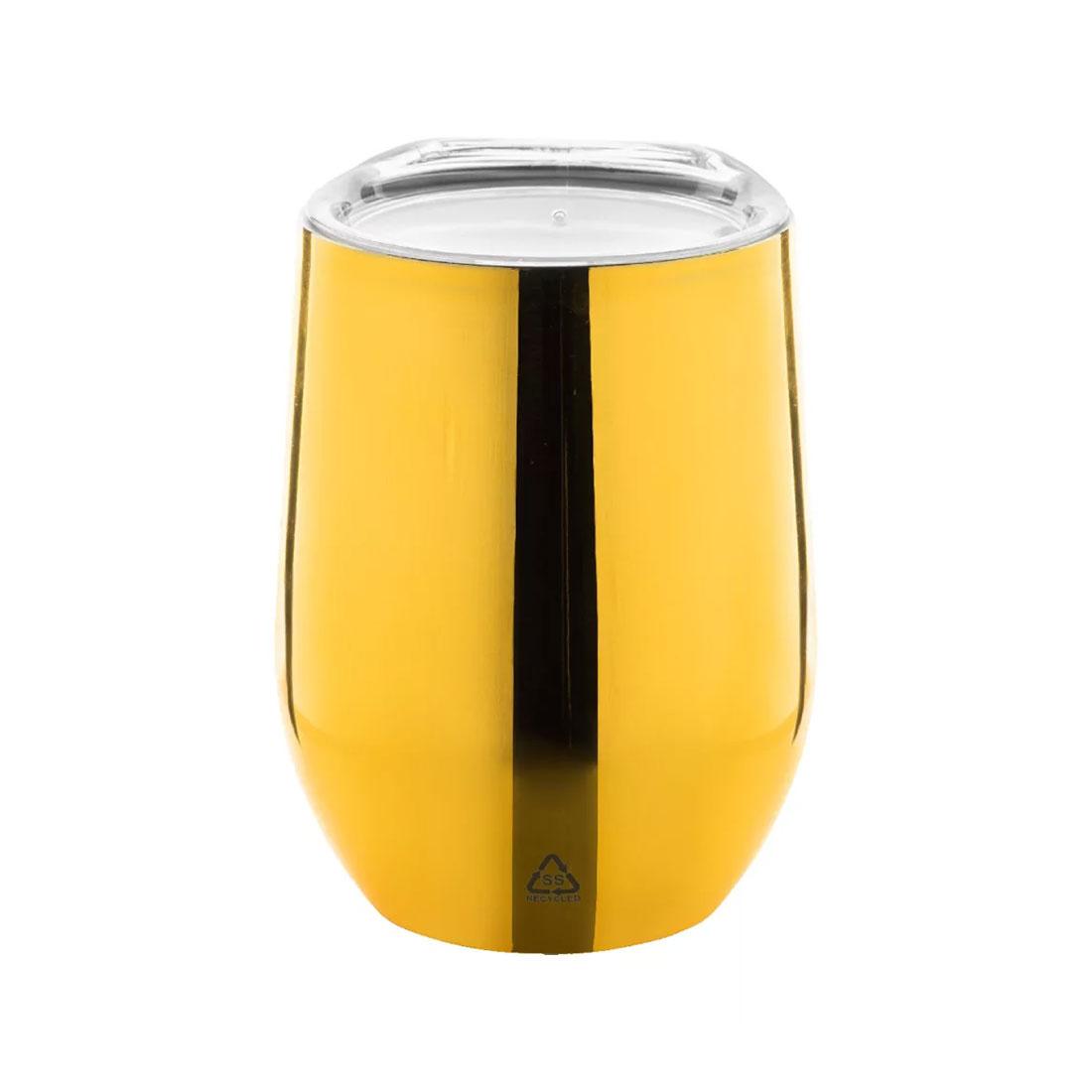 Cool Термочаша Rebby Oro, с капак, 350 ml, златиста | JAR Computers Cool Термочаша Rebby Oro, с капак, 350 ml, златиста