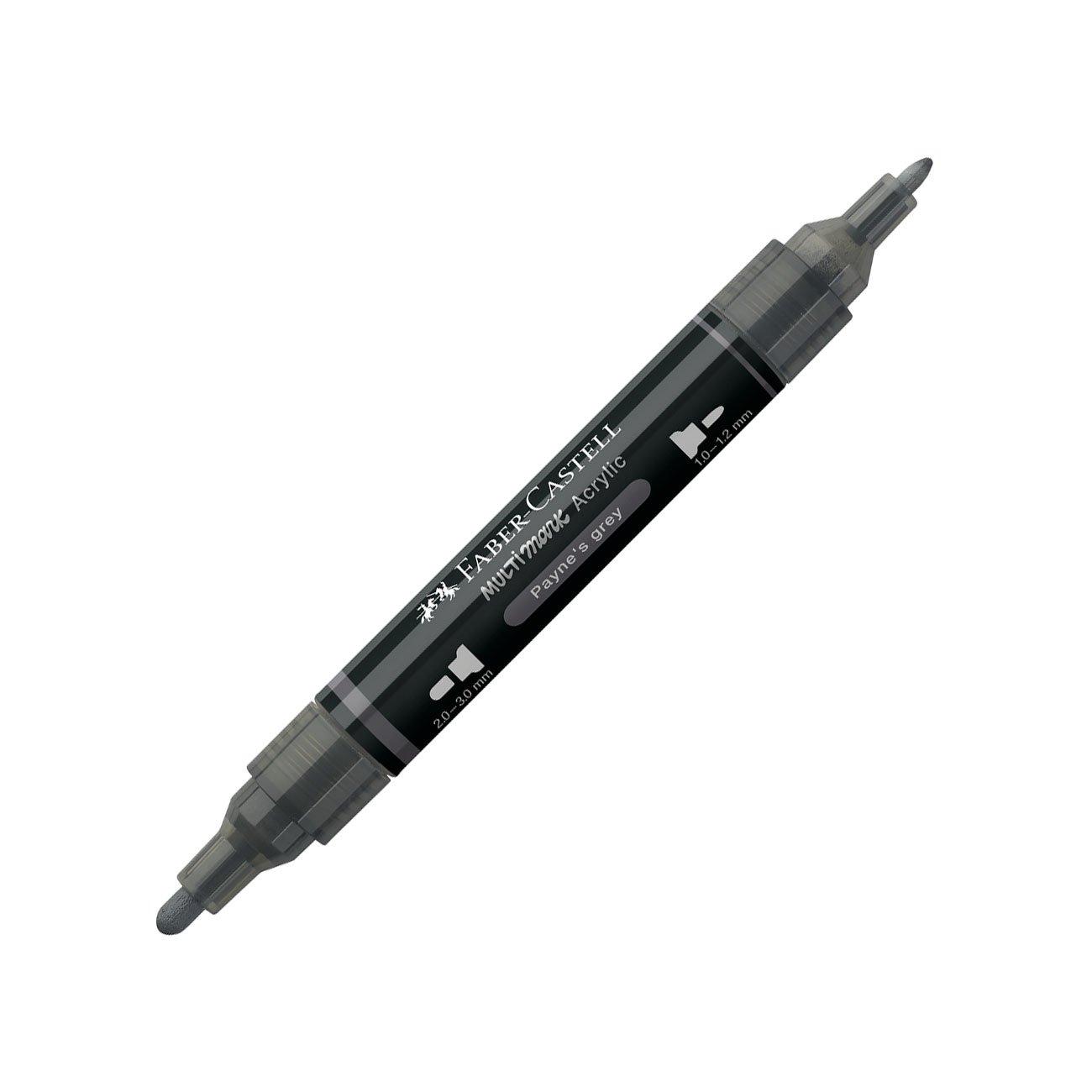 Faber-Castell Акрилен маркер Multimark, № 181, пейнс сив
