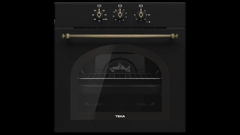 Фурна за вграждане Teka HRB 6100 АНТРАЦИТ/МЕСИНГ Е.2010.АН , Механично , 70 , А