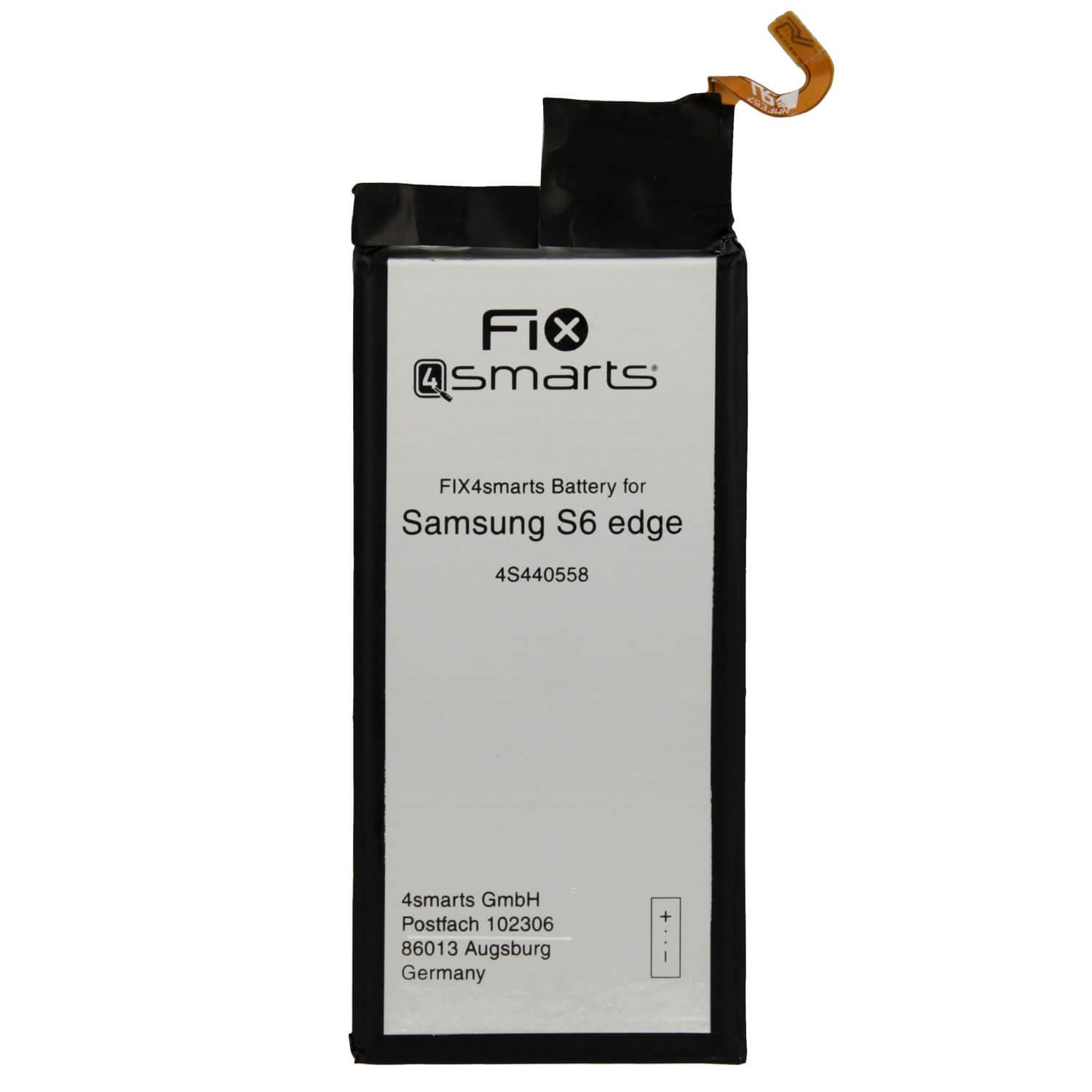 Качествена резервна батерия за Samsung Galaxy S6 Edge (3.85V, 2600mAh) - FIX4smarts Battery (EB-BG925ABE) | JAR Computers Качествена резервна батерия за Samsung Galaxy S6 Edge (3.85V, 2600mAh) - FIX4smarts Battery (EB-BG925ABE)