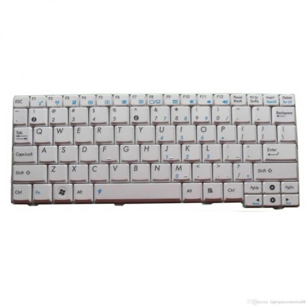 Клавиатура за лаптоп Asus Eee PC MK90 MK90H White US/UK | JAR Computers Клавиатура за лаптоп Asus Eee PC MK90 MK90H White US/UK