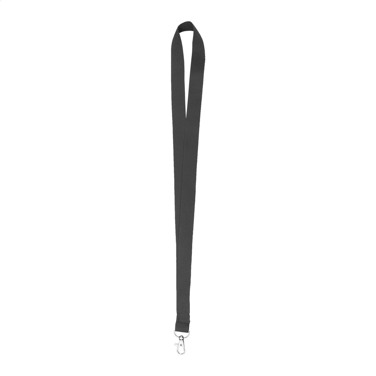 Office 1 Лента за бадж, с карабинер, 20 x 500 mm, черна | JAR Computers Office 1 Лента за бадж, с карабинер, 20 x 500 mm, черна