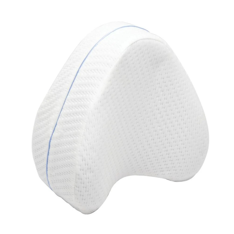 Ортопедична възглавничка за крака с мемори пяна, 25х25 см, За бедра и колена, Лесна поддръжка, Бял | JAR Computers Ортопедична възглавничка за крака с мемори пяна, 25х25 см, За бедра и колена, Лесна поддръжка, Бял