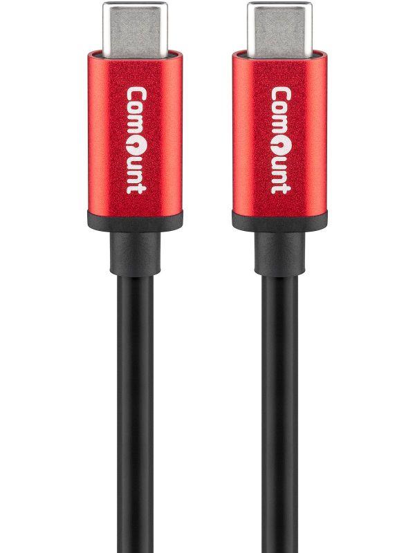 RAM Mounts 560011 USB кабел USB 3.2 Gen 1 (3.1 Gen 1) 1 м USB C 5 Гбит/с 100 W Черен, Червен