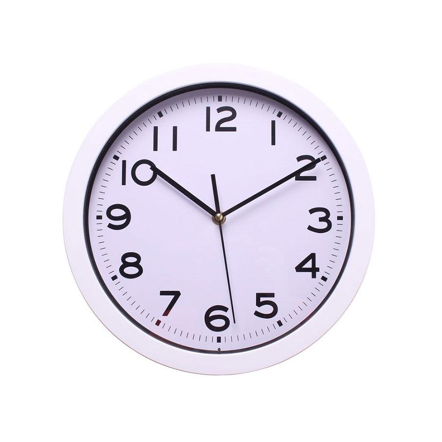Splendid Стенен часовник Bazo, диаметър 30.5 cm, бял
