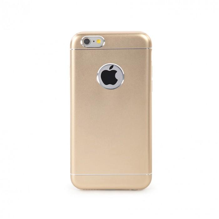 Двуслоен удароустойчив алуминиев кейс за iPhone 6, iPhone 6S - Tucano Al-Go Case (златист) | JAR Computers Двуслоен удароустойчив алуминиев кейс за iPhone 6, iPhone 6S - Tucano Al-Go Case (златист)
