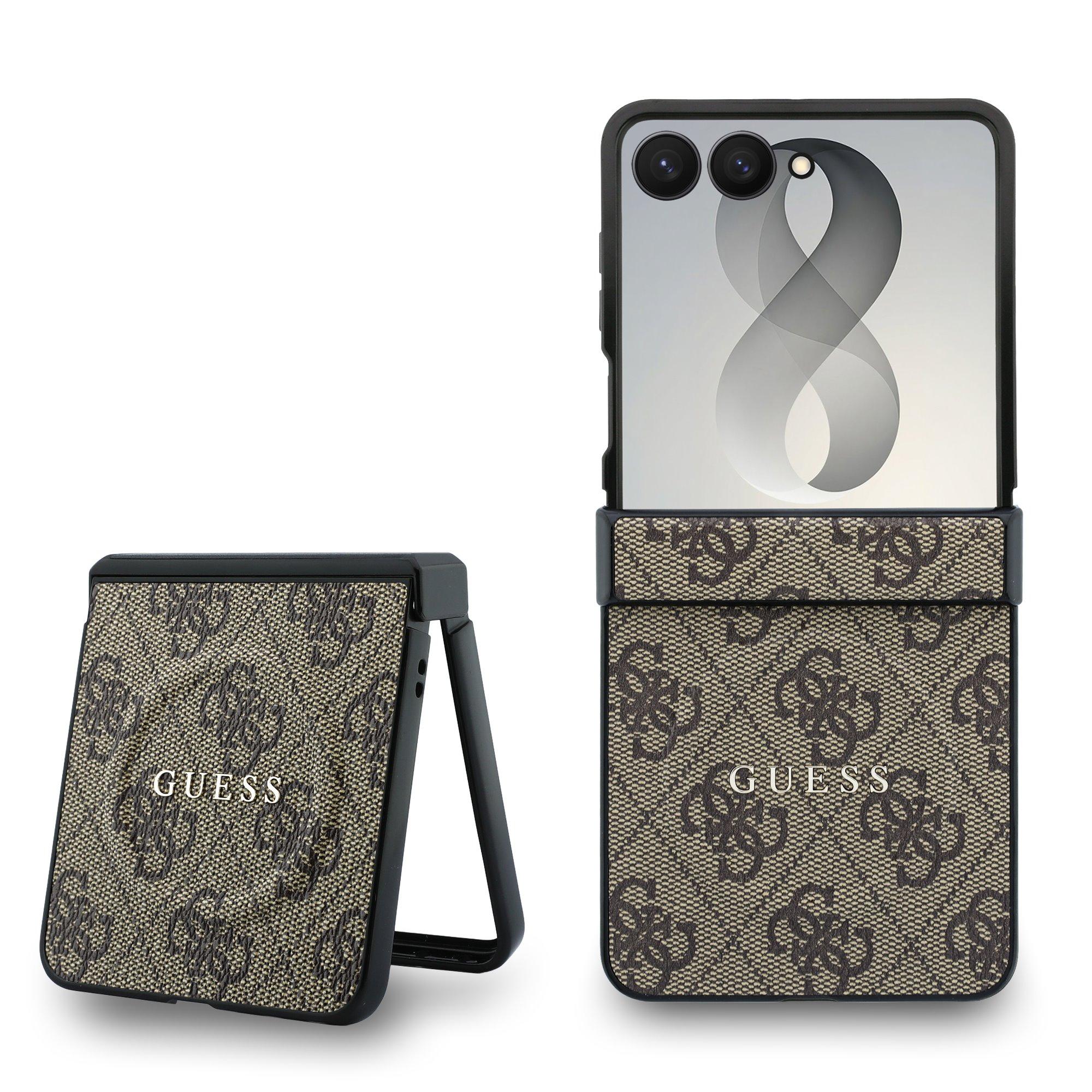 GUESS Калъф Samsung Z Flip 8, PU Leather 4G Magnetic, кафяв - GUHMZF8P4MSEGCW | JAR Computers GUESS Калъф Samsung Z Flip 8, PU Leather 4G Magnetic, кафяв - GUHMZF8P4MSEGCW