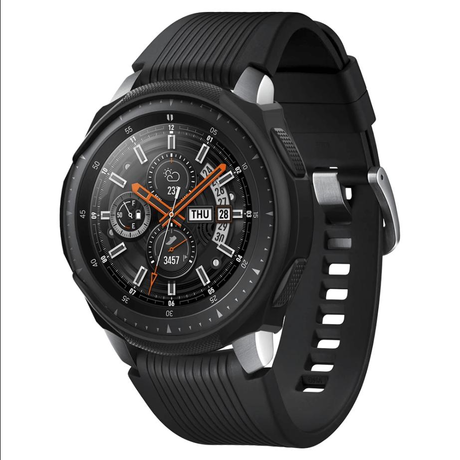 Качествен силиконов (TPU) кейс за Samsung Galaxy Galaxy Watch (46mm) - Spigen Liquid Air Case (черен) | JAR Computers Качествен силиконов (TPU) кейс за Samsung Galaxy Galaxy Watch (46mm) - Spigen Liquid Air Case (черен)
