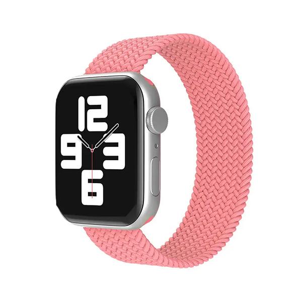 Каишка за Apple Watch 38/40/41мм, Braided Solo Loop, S /светлорозова/ | JAR Computers Каишка за Apple Watch 38/40/41мм, Braided Solo Loop, S /светлорозова/