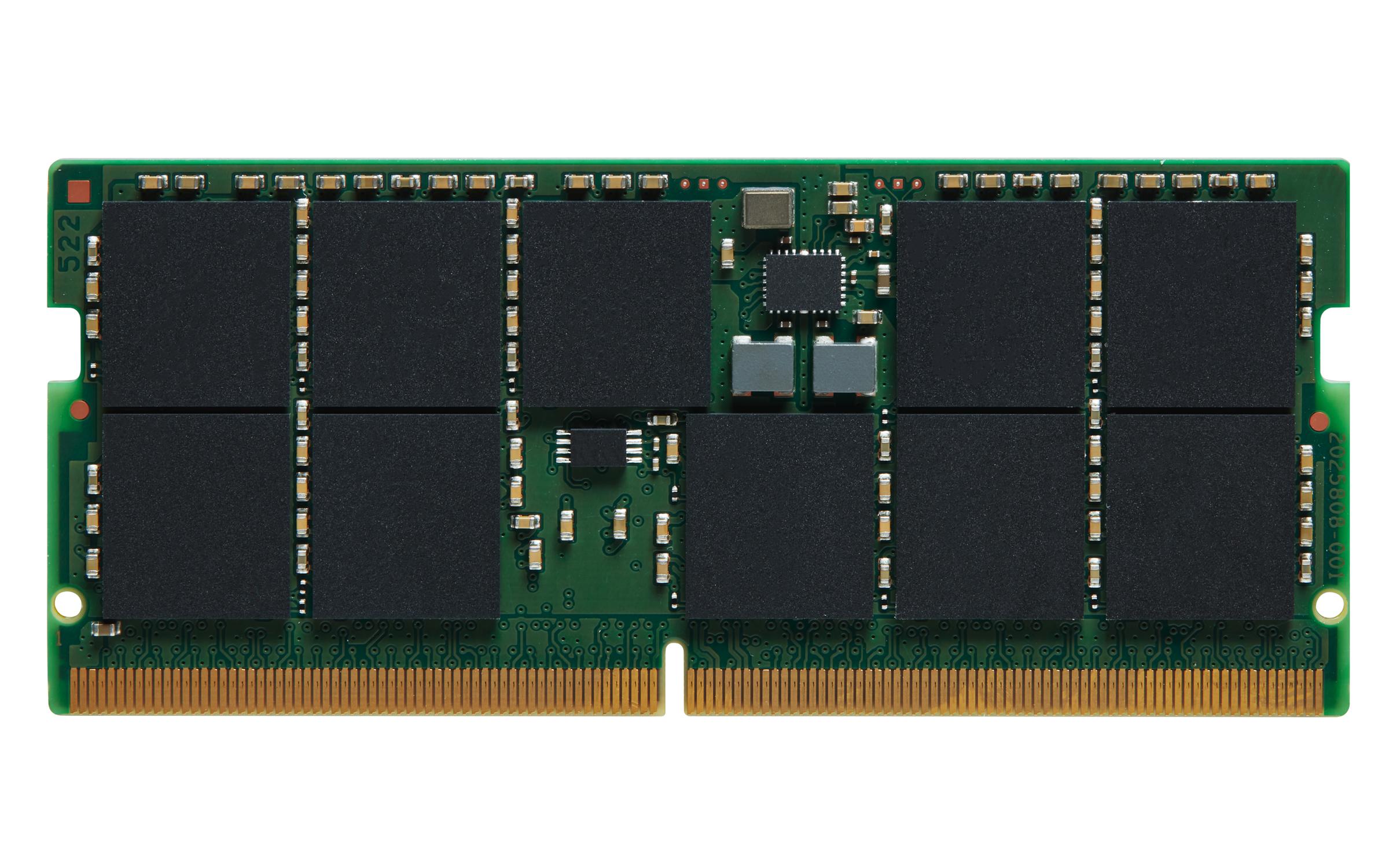 Kingston Technology KTD-PN556T-32G модул памет 32 GB 1 x 32 GB DDR5 5600 MT/s 262-pin SO-DIMM ECC | JAR Computers Kingston Technology KTD-PN556T-32G модул памет 32 GB 1 x 32 GB DDR5 5600 MT/s 262-pin SO-DIMM ECC
