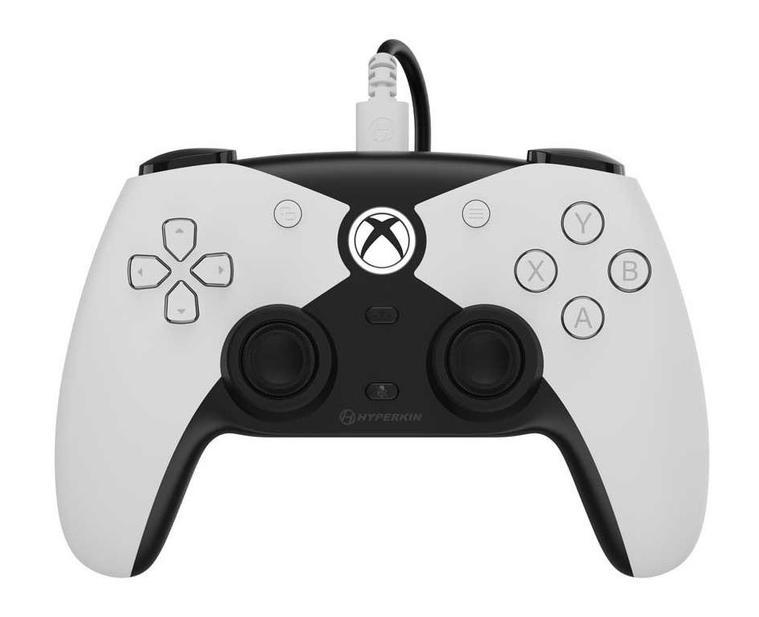 Контролер Hyperkin - The Competitor, жичен, бял (Xbox/PC) | JAR Computers Контролер Hyperkin - The Competitor, жичен, бял (Xbox/PC)