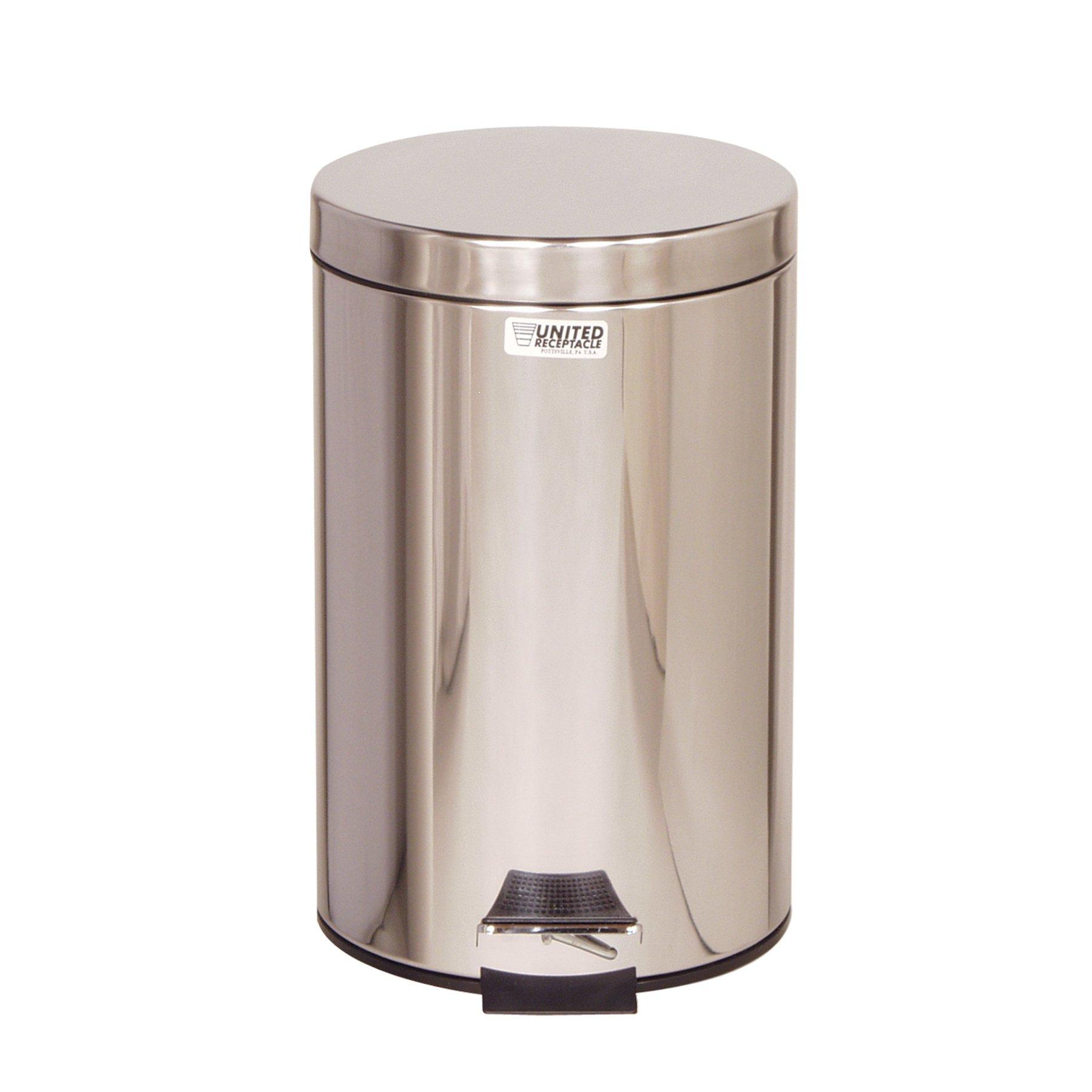 Кош за отпадъци Rubbermaid, с педал, 13.2 L