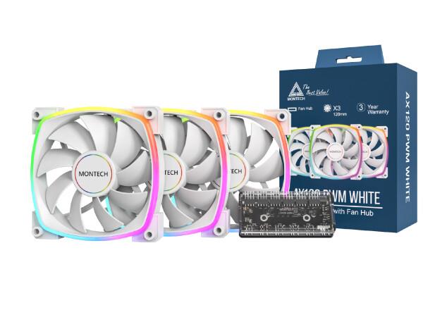 Montech AX120 3 IN 1 Вентилаторен модул | JAR Computers Montech AX120 3 IN 1 Вентилаторен модул