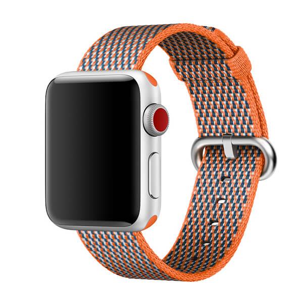 Оригинална текстилна каишка за Apple Watch 38мм, 40мм, 41мм, 42мм (2024) - Apple Watch Woven Nylon Band Spicy Orange (оранжев) | JAR Computers Оригинална текстилна каишка за Apple Watch 38мм, 40мм, 41мм, 42мм (2024) - Apple Watch Woven Nylon Band Spicy Orange (оранжев)