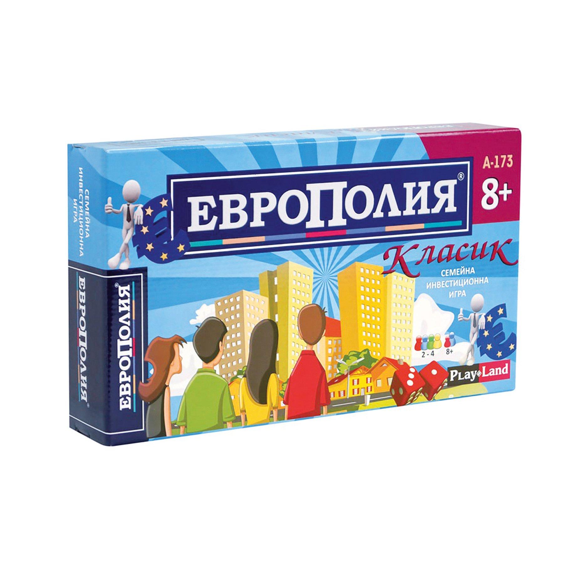 Playland Игра ''Европолия класик'', малка | JAR Computers Playland Игра ''Европолия класик'', малка