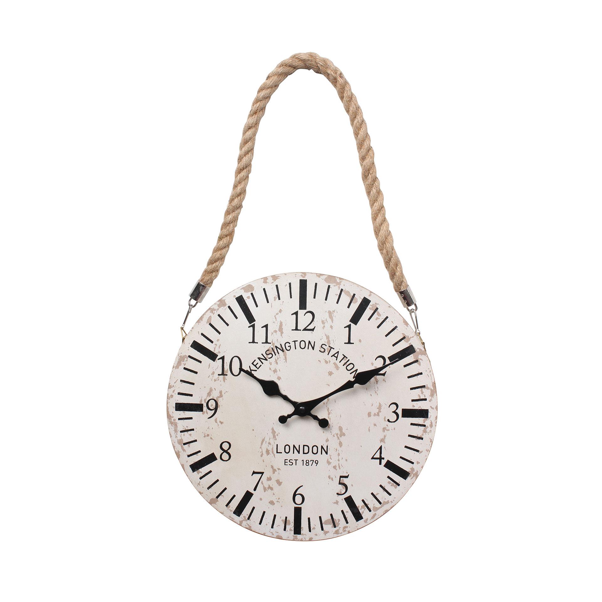 Splendid Стенен часовник Kensington, диаметър 30 cm, бежов
