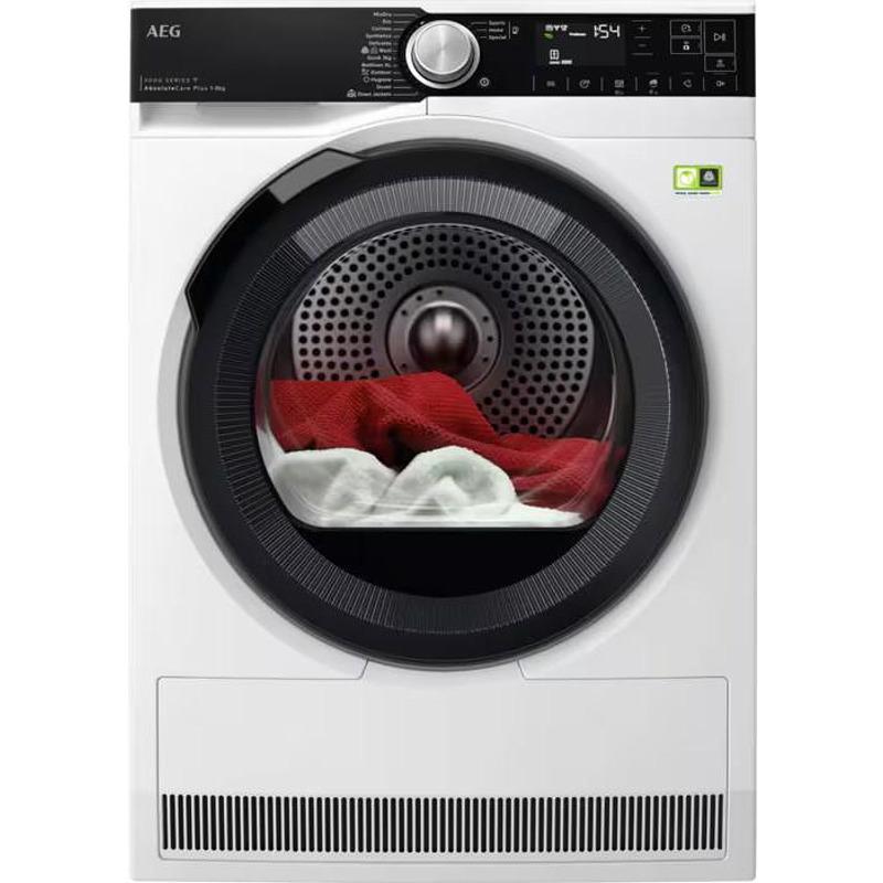 Сушилня AEG TR9586CE*** , 8 kg, B , Бял