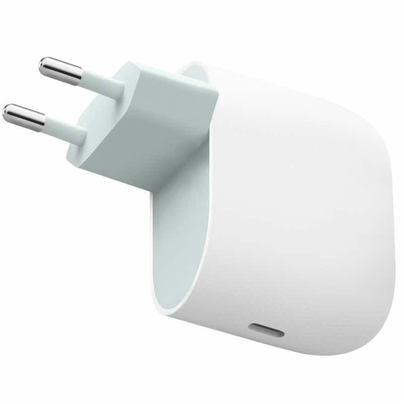Захранване за ел. мрежа с USB-C изход - Google USB-C Wall Charger 45W PD (бял) | JAR Computers Захранване за ел. мрежа с USB-C изход - Google USB-C Wall Charger 45W PD (бял)