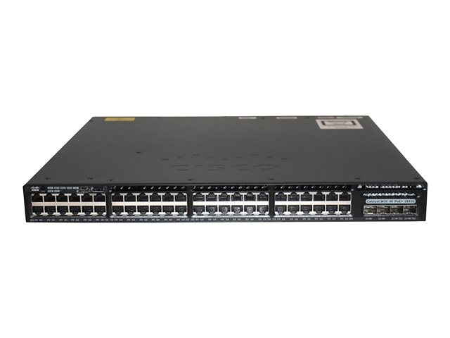 CISCO Cat 3650 48 Port Full PoE 4x1G Uplink LAN Base