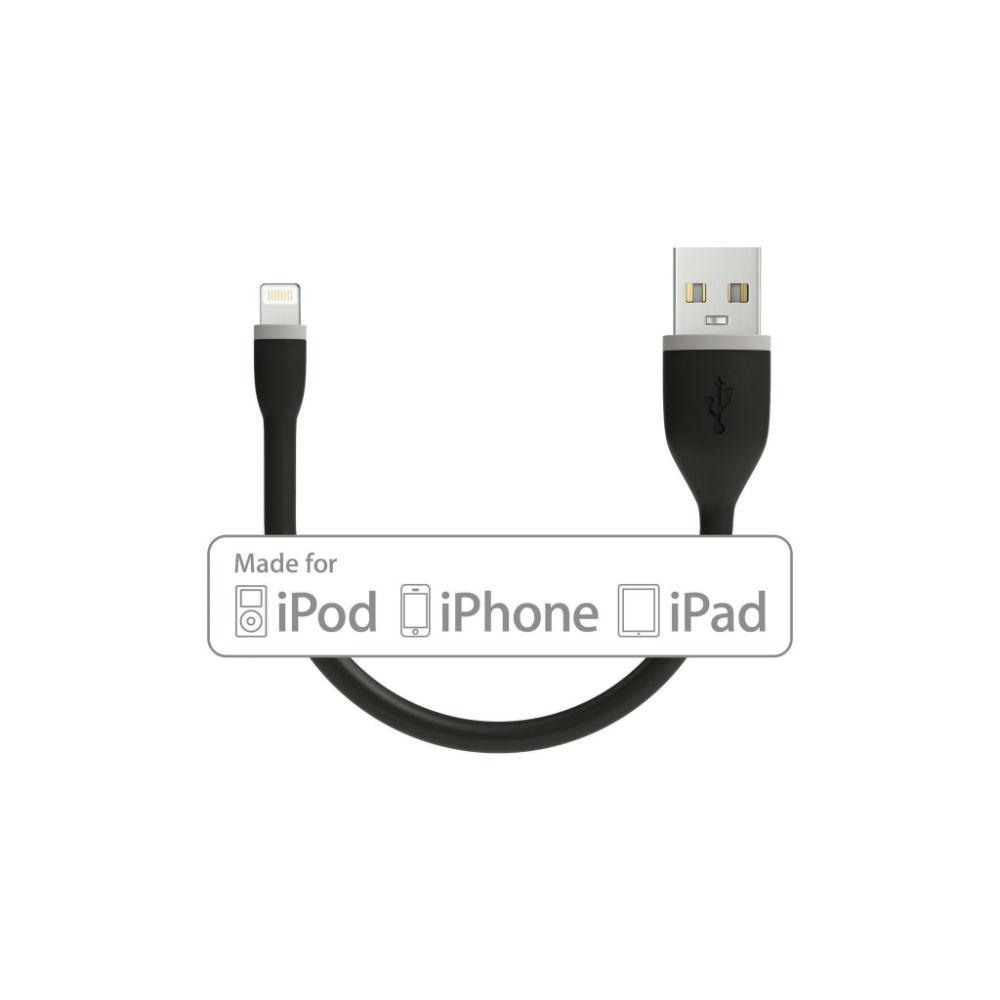 Гъвкав USB кабел за iPhone, iPad и iPod с Lightning (черен) - Satechi Flexible Lightning USB Cable (15 см) | JAR Computers Гъвкав USB кабел за iPhone, iPad и iPod с Lightning (черен) - Satechi Flexible Lightning USB Cable (15 см)