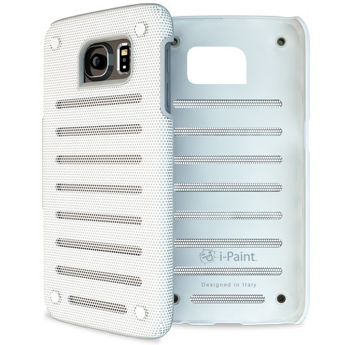 Метален кейс за Samsung Galaxy S6 Edge - iPaint White MC Case | JAR Computers Метален кейс за Samsung Galaxy S6 Edge - iPaint White MC Case