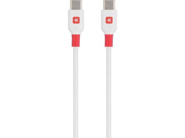 Кабел Skross, USB-C - USB-C мъжко, USB 2.0, 1.2м, Бял | JAR Computers Кабел Skross, USB-C - USB-C мъжко, USB 2.0, 1.2м, Бял