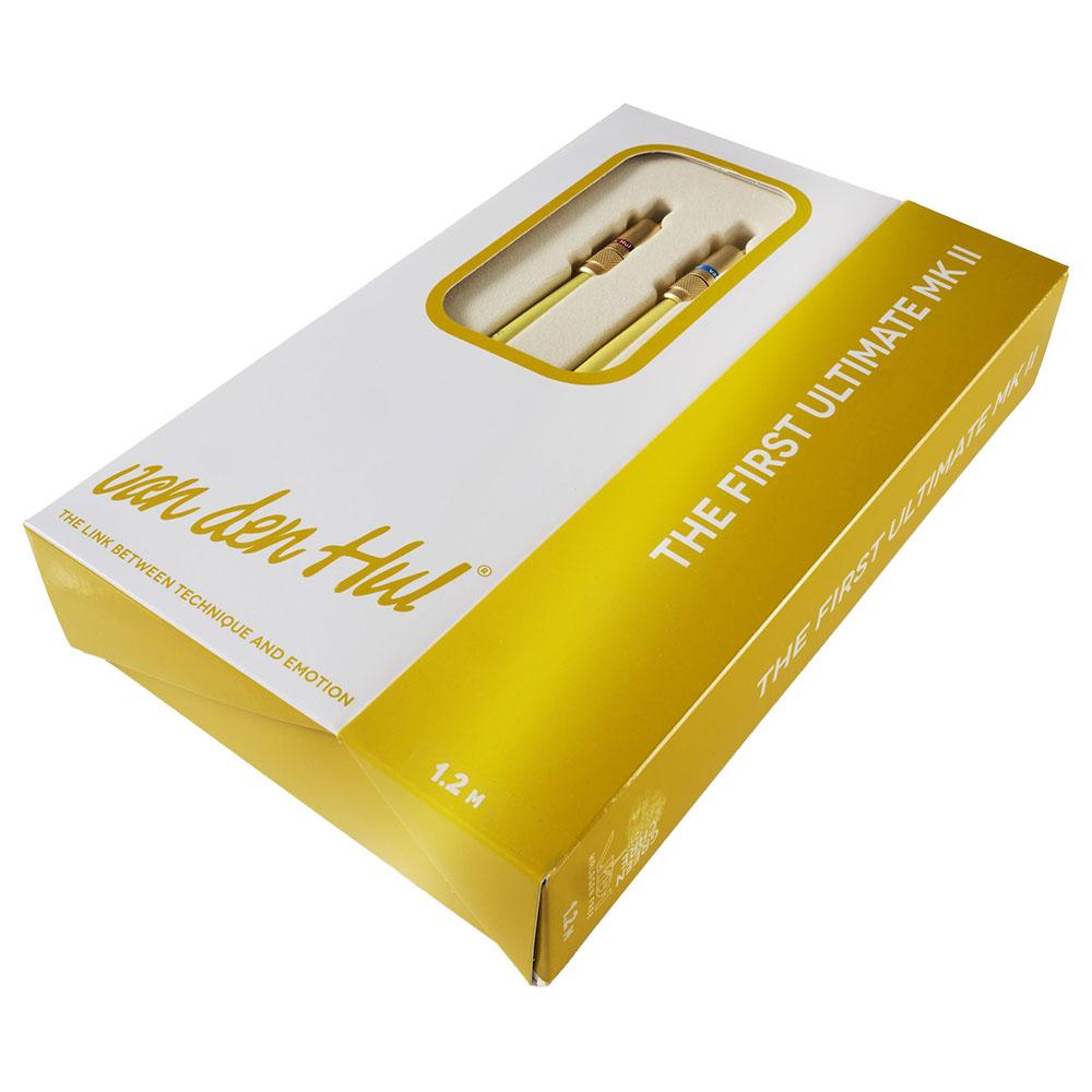 Кабел Van den Hul The First Ultimate MK II RCA - 1м | JAR Computers Кабел Van den Hul The First Ultimate MK II RCA - 1м