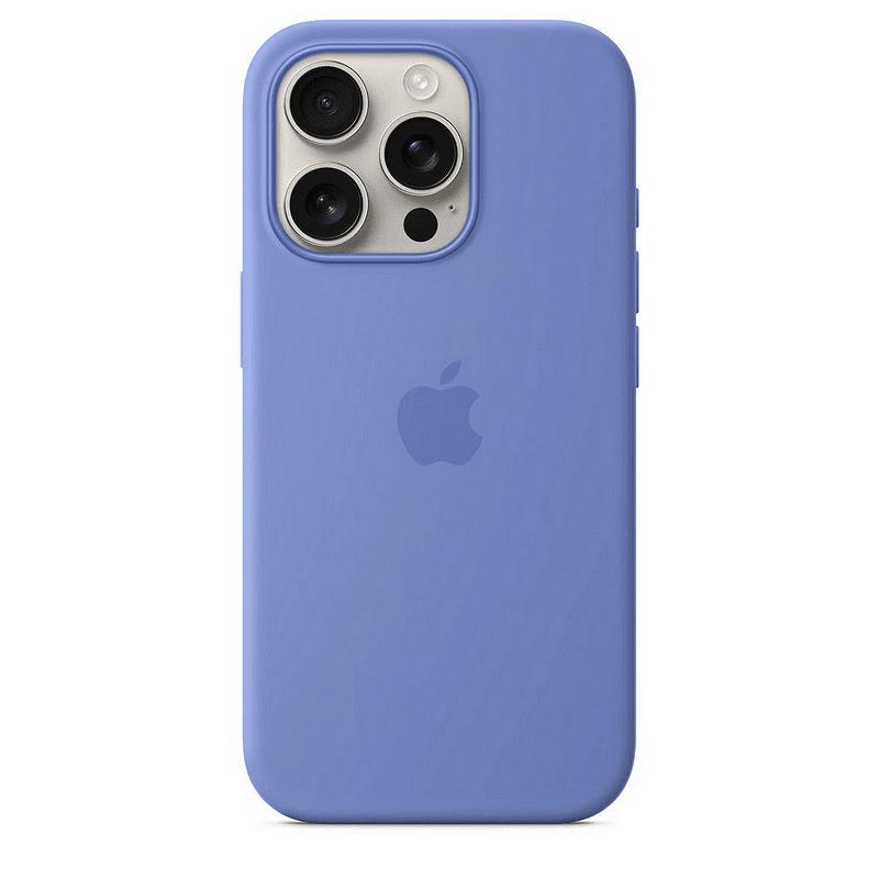 Калъф Apple iPhone 16 Pro Silicone w Periwinkle mdg14