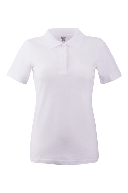 KEYA Дамска тениска с яка WPS180, размер L, бяла | JAR Computers KEYA Дамска тениска с яка WPS180, размер L, бяла