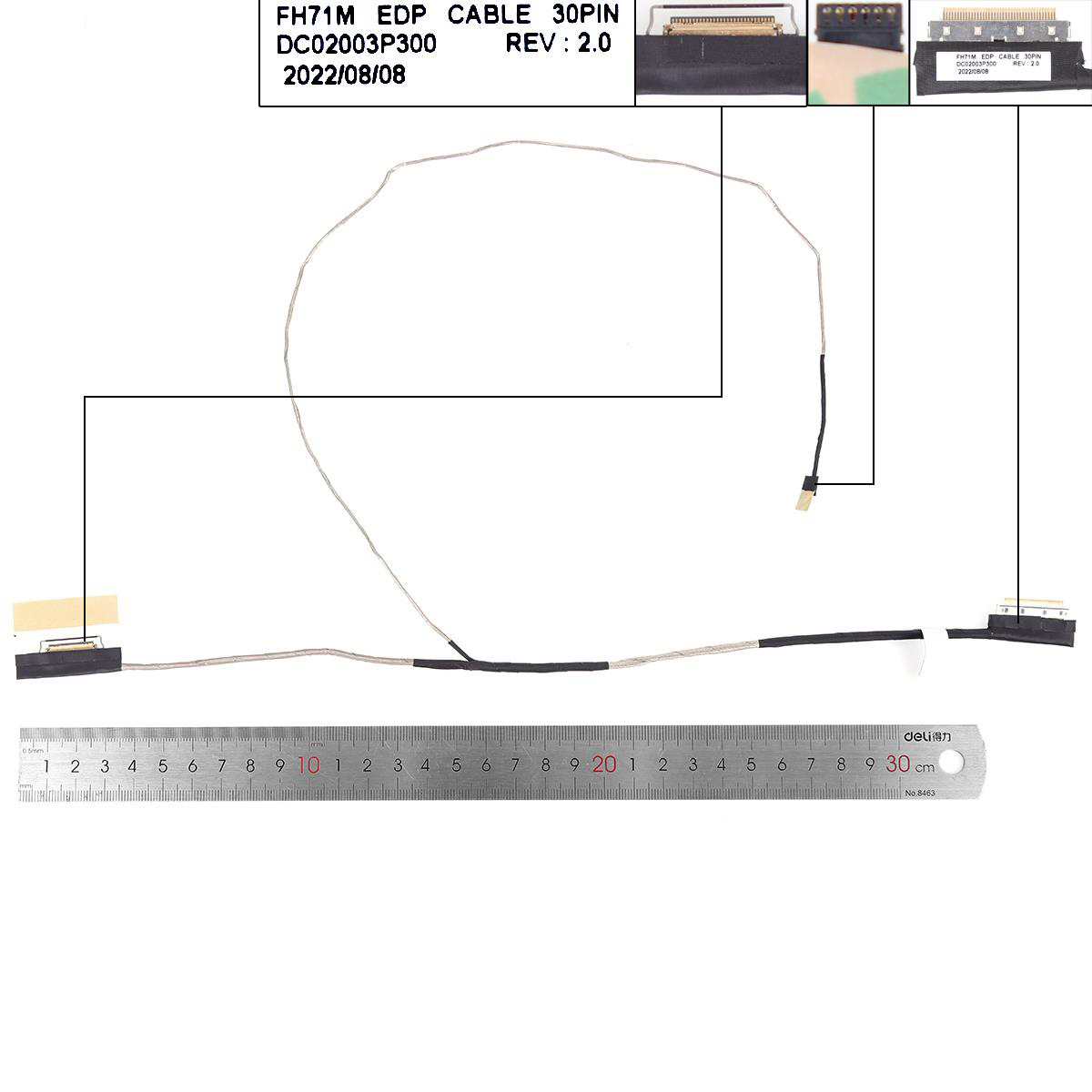 Лентов Кабел за лаптоп (LCD Cable) Acer Nitro 5 AN517-41 AN517-52 30 pin